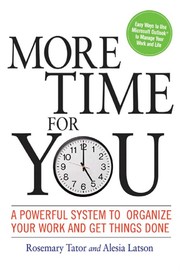 Cover of More time for you by Rosemary Tator