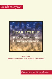 Cover of Fear itself by Stephen Hessel
