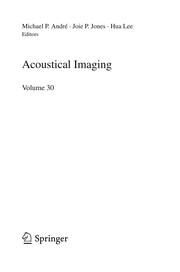 Cover of Acoustical Imaging by Michael P. André