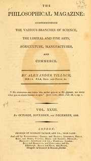 Front cover of The Philosophical magazine by Unknown