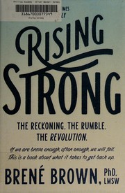 Cover of Rising strong by Brené Brown