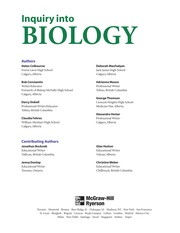 Cover of Inquiry into biology by Helen Colbourne