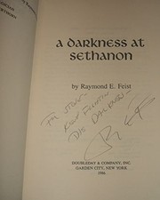Cover of A Darkness at Sethanon by Raymond E. Feist