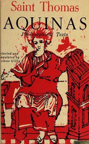 Cover of Philosophical texts by Thomas Aquinas