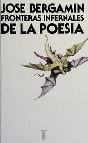 Cover of Fronteras infernales de la poesía by José Bergamín