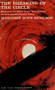Cover of The breaking of the circle by Nicolson, Marjorie Hope