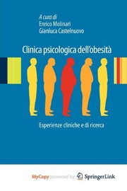 Front cover of Clinica psicologica dell'obesità by Enrico Molinari