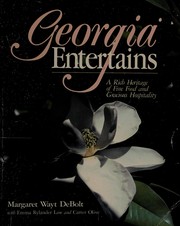 Cover of Georgia entertains by Margaret Wayt DeBolt