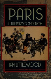 Cover of Paris, a literary companion by Ian Littlewood
