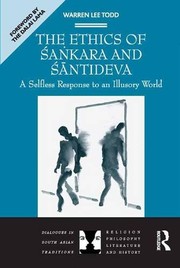 Front cover of The Ethics of Sankara and Santideva by Warren Lee Todd