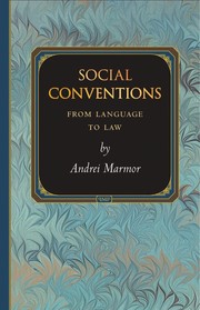 Cover of Social conventions by Andrei Marmor
