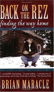 Cover of Back on the rez by Brian Maracle