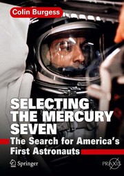 Front cover of Selecting the Mercury seven by Colin Burgess