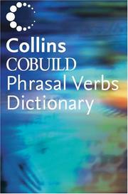Front cover of Dictionary of Phrasal Verbs (Collins Cobuild) by Unknown