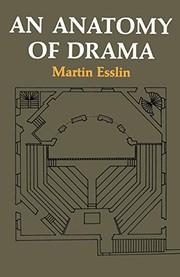 Front cover of ANATOMY OF DRAMA by Martin Esslin