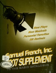 Cover of Supplement to the basic catalogue of plays and musicals by Samuel French, Inc
