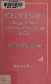 Cover of First blues by Allen Ginsberg
