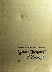 Front cover of Better homes and gardens golden treasury of cooking by Unknown