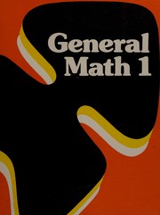 Cover of General math 1 by Bryce R. Shaw