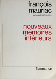 Front cover of Nouveaux mémoires intérieurs by François Mauriac