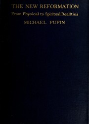 Cover of The new reformation by Michael Idvorsky Pupin