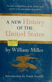 Front cover of A new history of the United States by William Miller