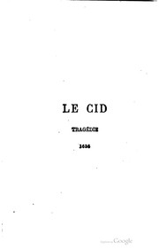 Cover of Le Cid-Horace by Pierre Corneille