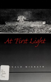 Cover of At first light by Donald McGrath