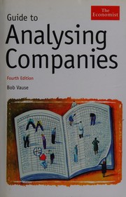 Front cover of Guide to analysing companies by Bob Vause