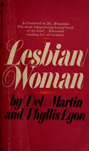 Front cover of Lesbian/Woman by Del Martin