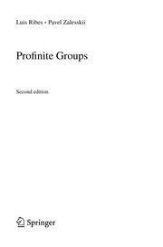 Cover of Profinite groups by Luis Ribes