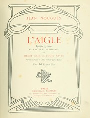 Cover of L'aigle by Jean Nouguès