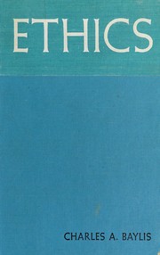 Cover of Ethics by Charles Augustus Baylis