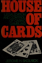 Front cover of House of cards by Jerome H. Skolnick
