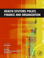 Front cover of Health systems policy, finance, and organization by Guy Carrin