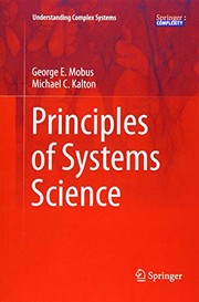 Cover of Principles of Systems Science by George E. Mobus