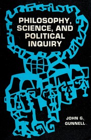 Cover of Philosophy, science, and political inquiry by John G. Gunnell