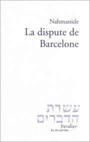 Front cover of Ṿikuaḥ ha-Ramban by Naḥmanides