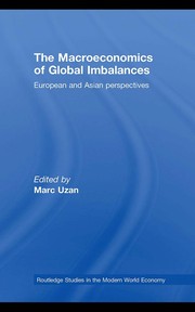 Front cover of The macroeconomics of global imbalances by Marc Uzan