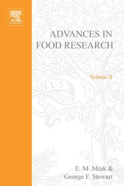 Cover of Advances in food research by E. M. Mrak