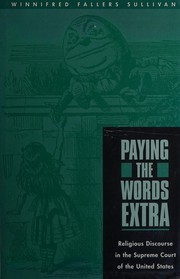 Cover of Paying the Words Extra by Winnifred Fallers Sullivan