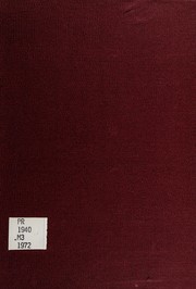 Front cover of Chaucer and the rhetoricians by John Matthews Manly