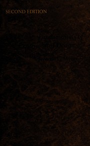 Front cover of Fundamentals of experimental design by Jerome L. Myers