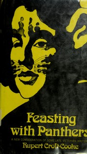 Cover of Feasting with panthers by Rupert Croft-Cooke