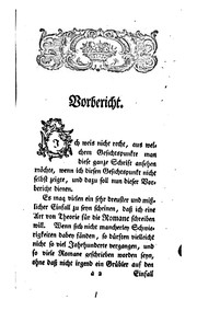 Front cover of Versuch über den Roman by Christian Friedrich von Blankenburg