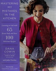 Front cover of Mastering my mistakes in the kitchen by Dana Cowin
