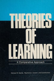 Front cover of Theories of Learning by and Gazda