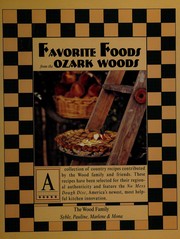 Front cover of Favorite foods from the Ozark Woods by Marlene Wyatt
