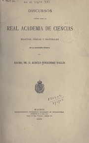 Front cover of [Cultura cientifica de España en el siglo XVI] by Acisclo Fernández Vallin