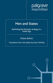 Cover of Men and states by Chiara Bottici
